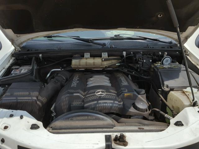4JGAB72E3XA127194 - 1999 MERCEDES-BENZ ML 430 白色 照片 7