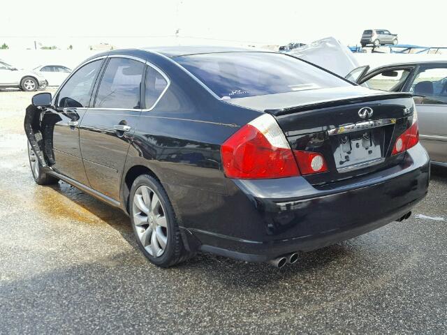 JNKAY01E37M308269 - 2007 INFINITI M35 SEDAN/ BLACK photo 3