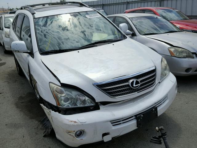 JTJHW31U760003892 - 2006 LEXUS RX 400 WHITE photo 1