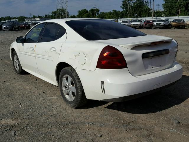 2G2WP552861110034 - 2006 PONTIAC GRAND PRIX თეთრი ფოტო 3