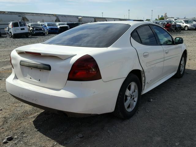 2G2WP552861110034 - 2006 PONTIAC GRAND PRIX თეთრი ფოტო 4
