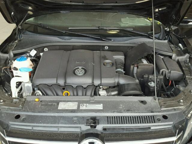 1VWBP7A37CC028982 - 2012 VOLKSWAGEN PASSAT BLACK photo 7