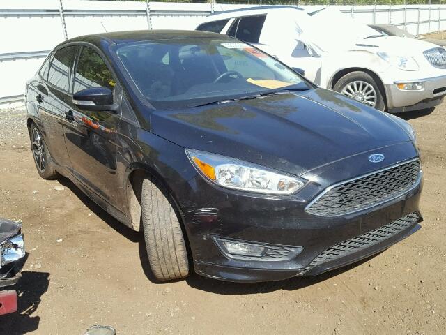 1FADP3F24FL345021 - 2015 FORD FOCUS SE BLACK photo 1