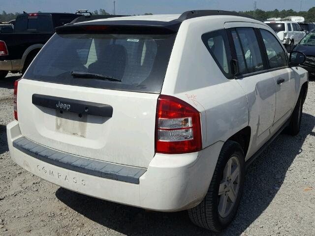 1J8FT47W38D642745 - 2008 JEEP COMPASS SP 白色 照片 4