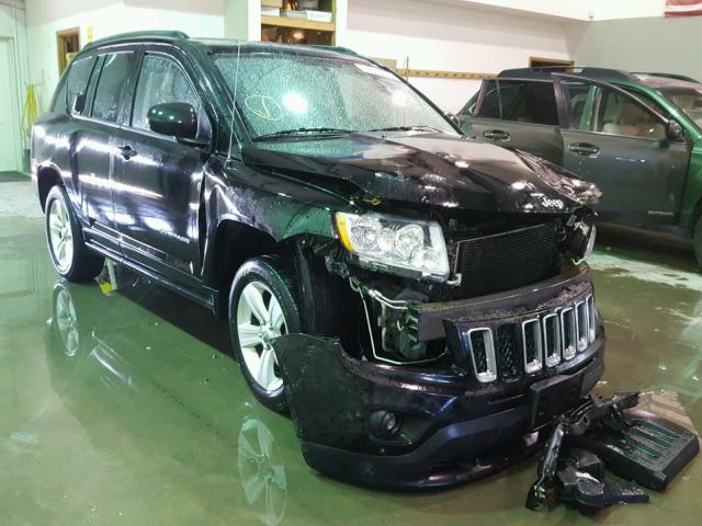1C4NJDBB8CD633559 - 2012 JEEP COMPASS SP BLACK photo 1