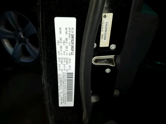 1C4NJDBB8CD633559 - 2012 JEEP COMPASS SP BLACK photo 10