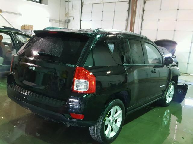 1C4NJDBB8CD633559 - 2012 JEEP COMPASS SP BLACK photo 4