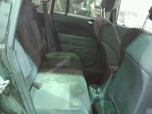 1C4NJDBB8CD633559 - 2012 JEEP COMPASS SP BLACK photo 6