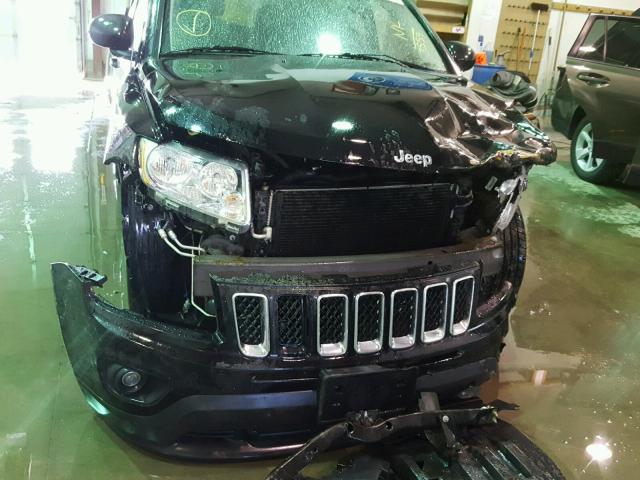 1C4NJDBB8CD633559 - 2012 JEEP COMPASS SP BLACK photo 9