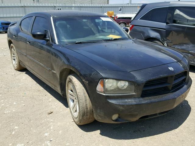 2B3KA53H36H132762 - 2006 DODGE CHARGER R/ BLACK photo 1