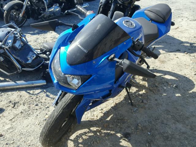 JKAEXMJ188DA01818 - 2008 KAWASAKI EX250 J BLUE photo 10