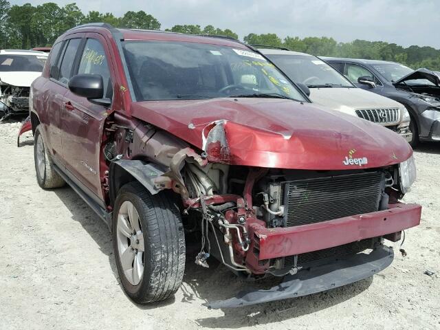 1J4NT1FB4BD138478 - 2011 JEEP COMPASS SP RED photo 1