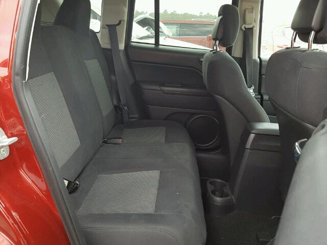 1J4NT1FB4BD138478 - 2011 JEEP COMPASS SP RED photo 6