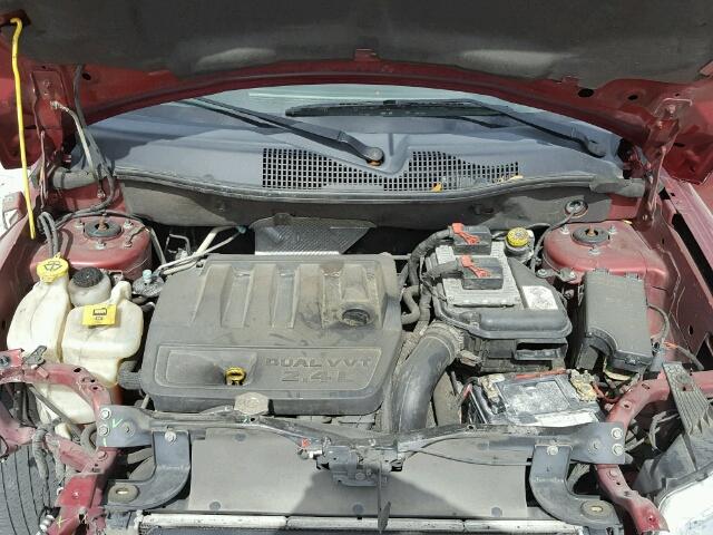 1J4NT1FB4BD138478 - 2011 JEEP COMPASS SP RED photo 7