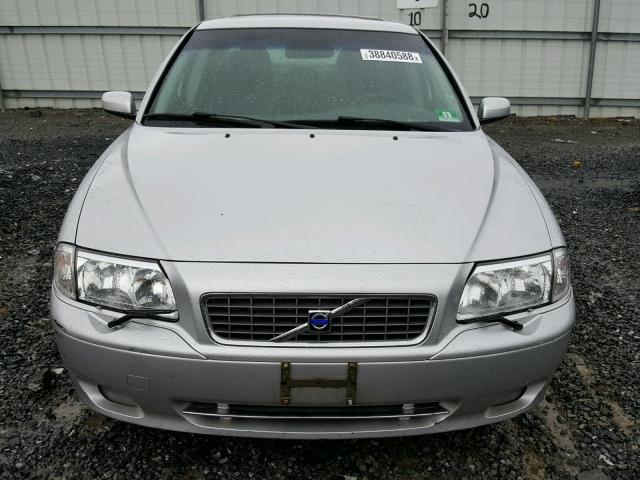 YV1TS592151402680 - 2005 VOLVO S80 2.5T SILVER photo 9