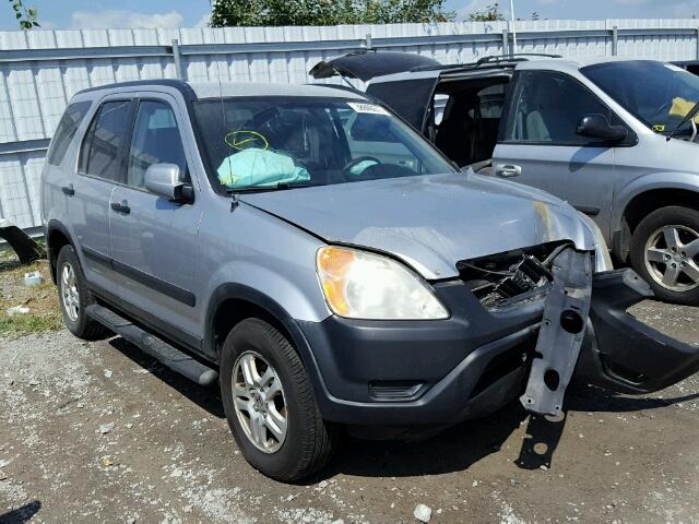 JHLRD78892C817096 - 2002 HONDA CR-V EX SILVER photo 1