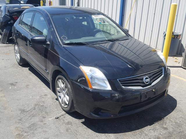 3N1AB6AP1CL777424 - 2012 NISSAN SENTRA 2.0 BLACK photo 1