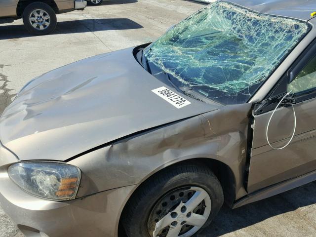 2G2WP552171146987 - 2007 PONTIAC GRAND PRIX BROWN photo 10