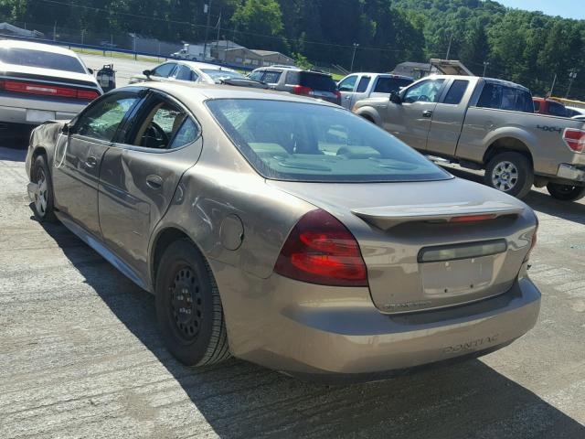 2G2WP552171146987 - 2007 PONTIAC GRAND PRIX BROWN photo 3