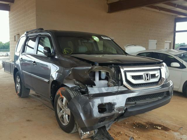 5FNYF3H79BB057967 - 2011 HONDA PILOT EXLN GRAY photo 1