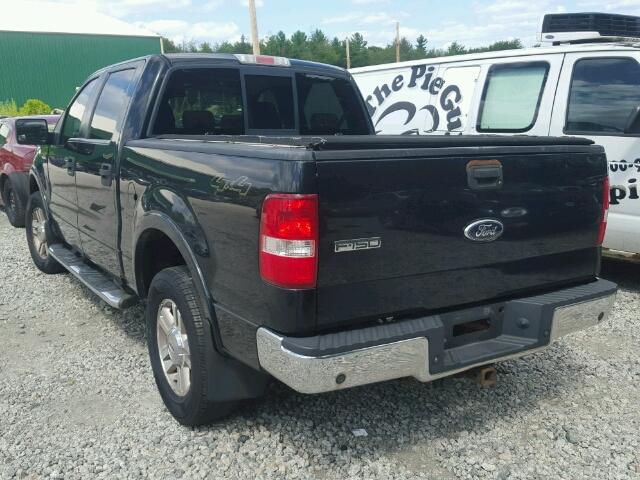 1FTPW14546FA13879 - 2006 FORD F150 SUPER BLACK photo 3