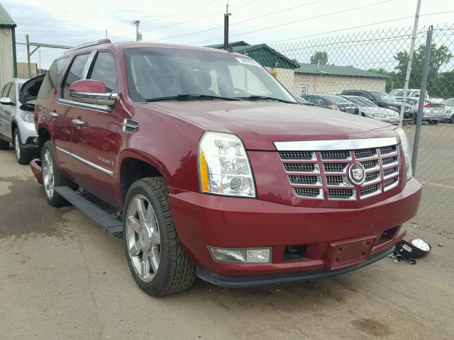 1GYFK63897R297455 - 2007 CADILLAC ESCALADE L RED photo 1