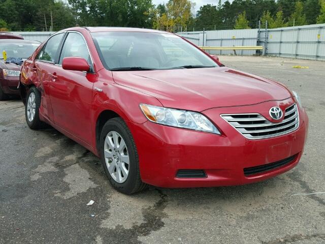 4T1BB46KX9U105214 - 2009 TOYOTA CAMRY RED photo 1