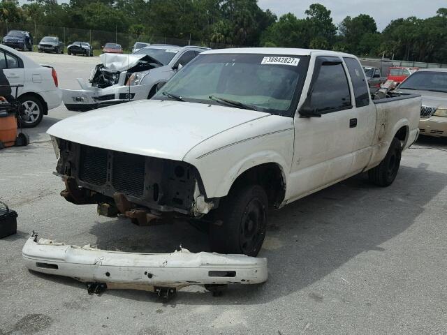 1GTCS19Z0S8535199 - 1995 GMC SONOMA WHITE photo 2