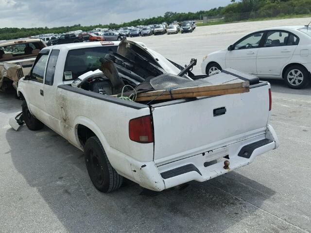 1GTCS19Z0S8535199 - 1995 GMC SONOMA WHITE photo 3