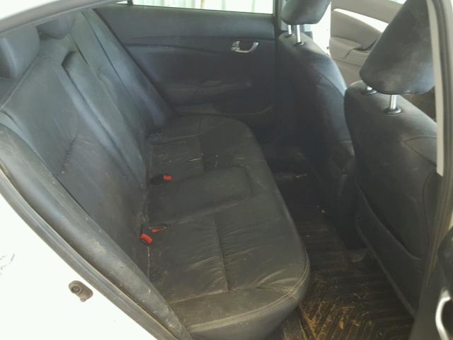 19XFB2F93FE077287 - 2015 HONDA CIVIC EXL თეთრი ფოტო 6