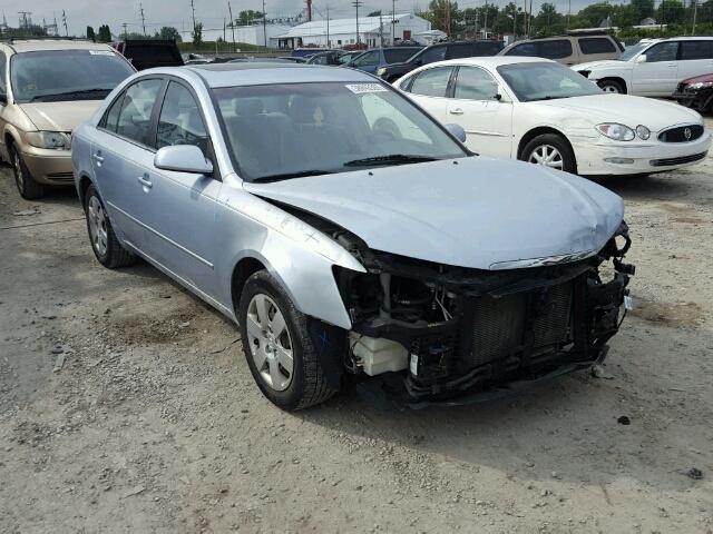 5NPET46C77H291373 - 2007 HYUNDAI SONATA BLUE photo 1