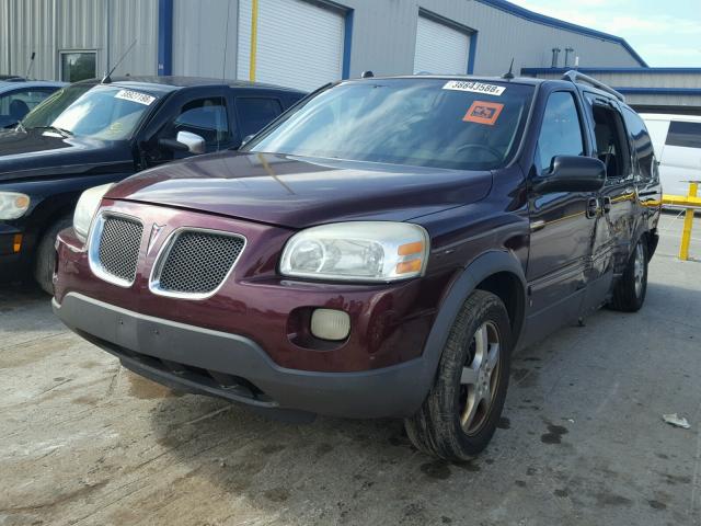 1GMDV33LX6D138894 - 2006 PONTIAC MONTANA SV MAROON photo 2