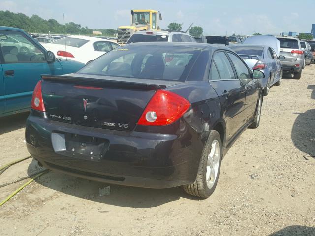 1G2ZJ57K194252343 - 2009 PONTIAC G6 BLACK photo 4