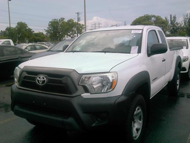 5TFTX4GN7FX037368 - 2015 TOYOTA TACOMA PRE WHITE photo 1