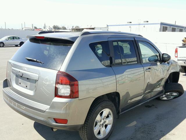 1C4NJCBA1ED569255 - 2014 JEEP COMPASS SP CHARCOAL photo 4
