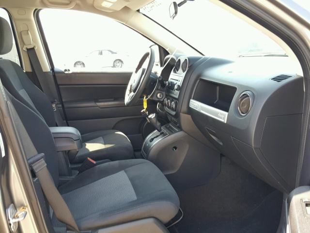 1C4NJCBA1ED569255 - 2014 JEEP COMPASS SP CHARCOAL photo 5