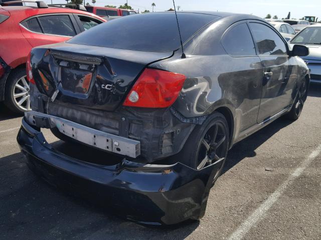 JTKDE177860107567 - 2006 TOYOTA SCION TC 黑色 照片 4