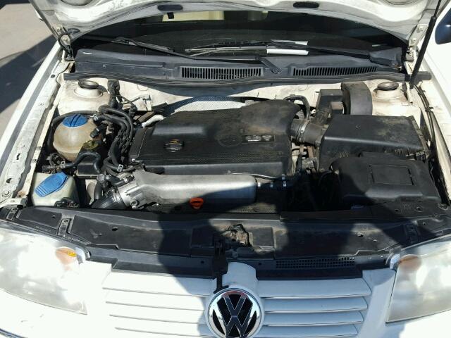 3VWSE69MX4M079860 - 2004 VOLKSWAGEN JETTA GLS WHITE photo 7