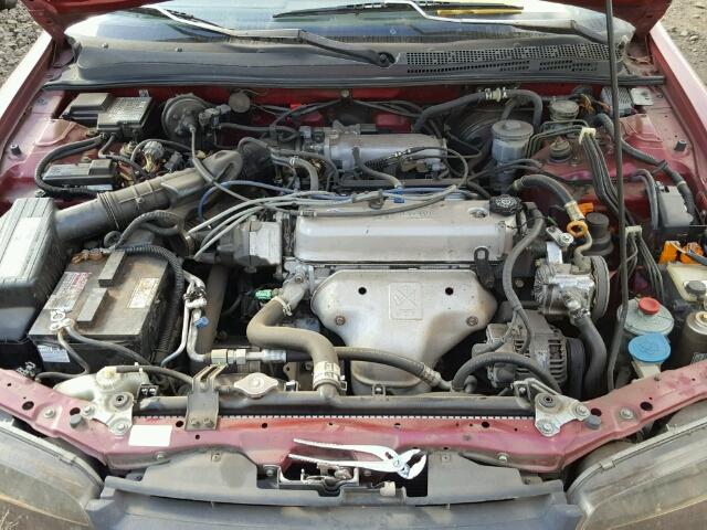 JHMCD5557SC026212 - 1995 HONDA ACCORD EX RED photo 7