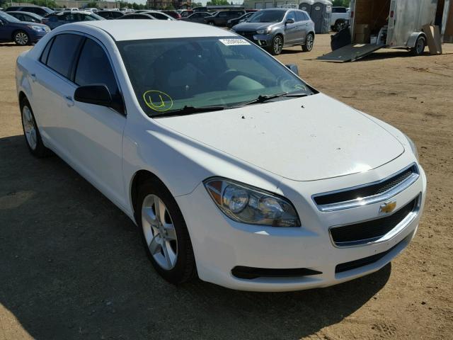 1G1ZA5EU0CF238003 - 2012 CHEVROLET MALIBU LS თეთრი ფოტო 1