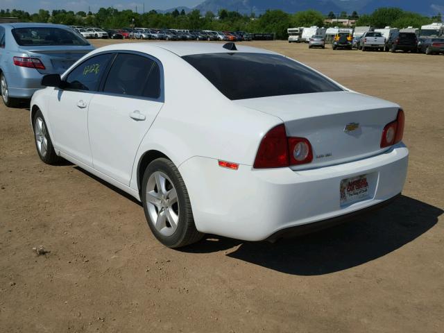 1G1ZA5EU0CF238003 - 2012 CHEVROLET MALIBU LS თეთრი ფოტო 3