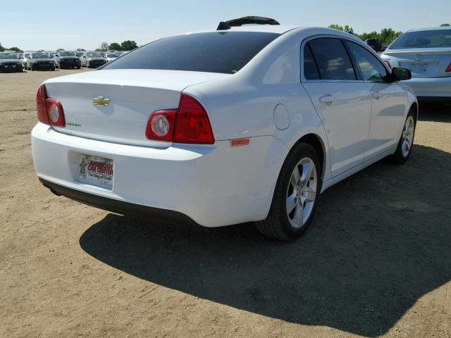 1G1ZA5EU0CF238003 - 2012 CHEVROLET MALIBU LS თეთრი ფოტო 4