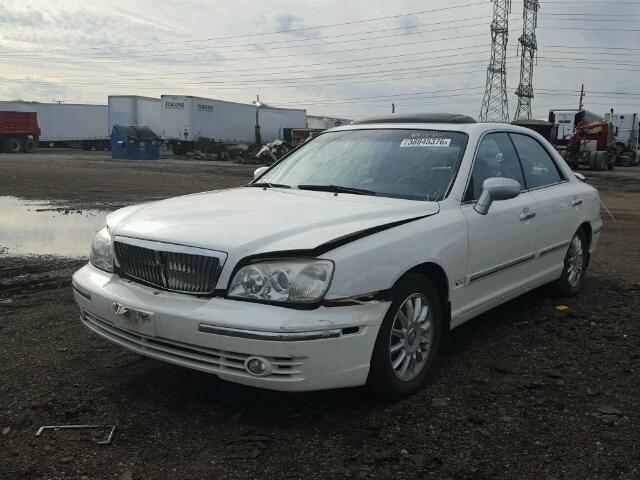 KMHFU45E55A423096 - 2005 HYUNDAI XG 350 WHITE photo 2