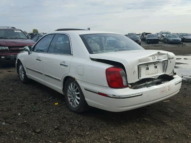 KMHFU45E55A423096 - 2005 HYUNDAI XG 350 WHITE photo 3