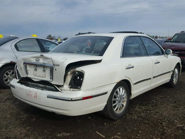 KMHFU45E55A423096 - 2005 HYUNDAI XG 350 WHITE photo 4