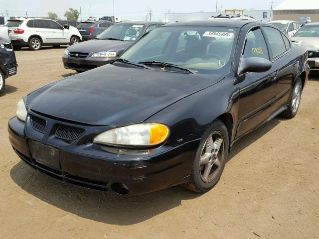 1G2NF52EX4M669728 - 2004 PONTIAC GRAND AM S BLACK photo 2