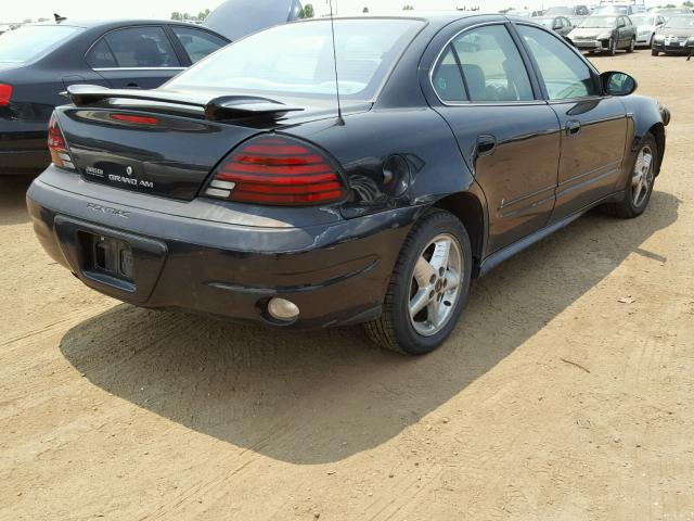 1G2NF52EX4M669728 - 2004 PONTIAC GRAND AM S BLACK photo 4