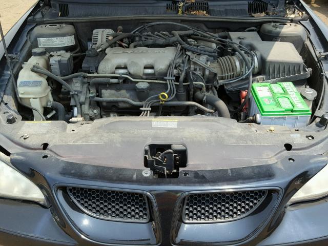 1G2NF52EX4M669728 - 2004 PONTIAC GRAND AM S BLACK photo 7
