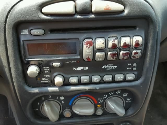 1G2NF52EX4M669728 - 2004 PONTIAC GRAND AM S BLACK photo 9