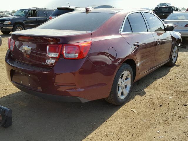 1G11C5SA8GF126282 - 2016 CHEVROLET MALIBU LIM MAROON photo 4